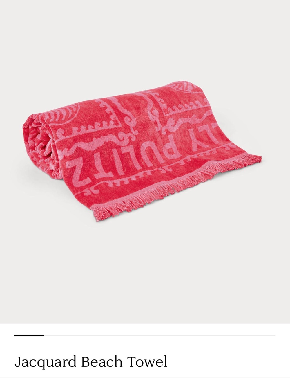 Lilly Pulitzer Jacquard Beach Towel